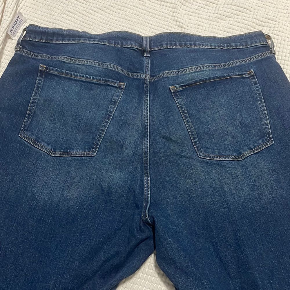 NWT- Old Navy- 26+. Extra High Rise Sky-Hi Straight - Picture 7 of 10